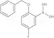 2-Benzyloxy-5-fluorophenylboronic acid