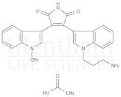 Bisindolylmaleimide VIII acetate salt