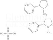 (-)-Nicotine hemisulfate salt, 40% aqueous solution