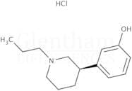 R(+)-3-(3-Hydroxyphenyl)-N-propylpiperidine hydrochloride