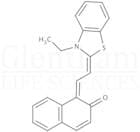 1-[[3-Ethyl-2(3H)-benzothiazolylidene]ethylidene]-2(1H)-naphthalenone