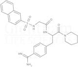 Nα-(2-Naphthalenesulfonylglycyl)-4-amidino-D,L-phenylalaninepiperidide