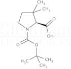 Boc-(2S)-3,3-dimethyl-2-pyrrolidenecarboxylic acid