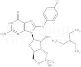 8-(4-Chlorophenylthio)guanosine-3'',5''-cyclic monophosphothioate Sp-isomer sodium salt