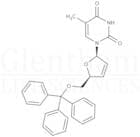 2'',3''-Dehydro-5''-O-tritylthymidine