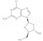 2-Amino-6-chloro-9-(2''-deoxy-b-D-ribofuranosyl)purine