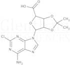 5''-Carboxy-2-chloro-2''-3''-O-isopropylideneadenosine