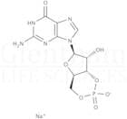 Guanosine 3'',5''-cyclic monophosphate sodium salt