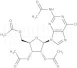 2-Acetamido-6-chloro-9-(2'',3'',5''-tri-O-acetyl-b-D-ribofuranosyl)purine