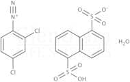 2,4-Dichlorobenzenediazonium 1,5-naphthalenedisulfonate hydrate