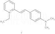 2-[4-(Dimethylamino)styryl]-1-ethylpyridinium iodide
