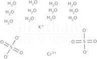 Chromium(III) potassium sulfate dodecahydrate