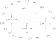 Aluminium sulfate octadecahydrate