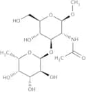 Methyl 2-acetamido-2-deoxy-3-O-(a-L-fucopyranosyl)-b-D-glucopyranoside