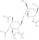 Methyl 2-acetamido-4-O-(2-acetamido-3,4,6-tri-O-acetyl-2-deoxy-b-D-glucopyranosyl)-2-deoxy-b-D-glu…