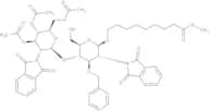 8-Methoxycarbonyloctyl 4-O-(3,4,6-tri-O-acetyl-2-deoxy-2-phthalimido-b-D-glucopyranosyl)-2-deoxy-3…