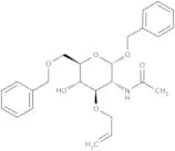 Benzyl 2-acetamido-3-O-allyl-6-O-benzyl-2-deoxy-a-D-glucopyranoside