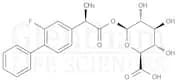Tarenflurbil acyl-β-D-glucuronide