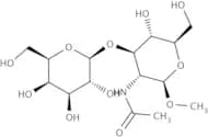Methyl 2-acetamido-2-deoxy-3-O-(b-D-galactopyranosyl)-b-D-glucopyranose