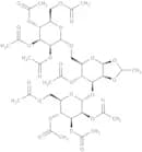 4-O-Acetyl-di-O-(2,3,4,6-tetra-O-acetyl-a-D-mannopyranosyl)-1,2-ethyledine-b-D-mannopyranose