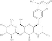 4-Methylumbelliferyl 2-acetamido-2-deoxy-4-O-(a-L-fucopyranosyl)-b-D-glucopyranoside