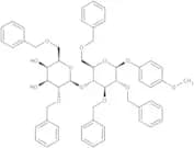 4-Methoxyphenyl 2,3,6-tri-O-benzyl-4-O-(2,6-di-O-benzyl-b-D-galactopyranosyl)-b-D-glucopyranoside