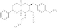 4-Methoxyphenyl 3-O-allyl-2-azido-4,6-O-benzylidene-2-deoxy-b-D-glucopyranoside