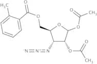 1,2-Di-O-acetyl-3-azido-3-deoxy-5-O-toluoyl-D-ribofuranose