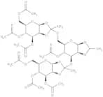 4-O-Acetyl-3,6-di-O-(3,4,6-tri-O-acetyl-b-D-mannopyranosyl-ethylidyne)-1,2-ethylidene-b-D-mannopyr…