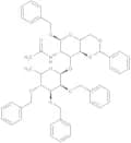 Benzyl 2-acetamido-2-deoxy-3-O-(2,3,4-tri-O-benzyl-a-L-fucopyranosyl)-4,6-benzylidene-a-D-glucopyr…