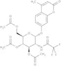4-Methylumbelliferyl 3,4,6-tri-O-acetyl-2-deoxy-2-trifluoroacetamido-a-D-glucopyranoside