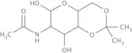 2-Acetamido-2-deoxy-4,6-O-isopropylidene-D-glucopyranose
