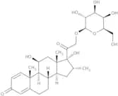 Dexamethasone 21-O-b-D-galactopyranose