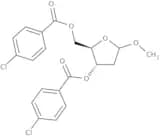 Methyl 3,5-di-O-(p-chlorobenzoyl)-2-deoxy-D-ribofuranoside