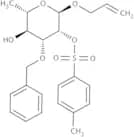 Allyl 3-O-benzyl-2-O-p-toluenesulfonyl-a-L-rhamnopyranoside