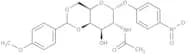 4-Nitrophenyl 2-acetamido-2-deoxy-4,6-O-p-methoxybenzylidene-a-D-galactopyranoside