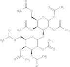 1,2,4,6-Tetra-O-acetyl-3-O-(2,3,4,6-tetra-O-acetyl-a-D-galactopyranosyl)-D-galactopyranose