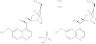 Quinine sulfate hydrate