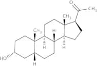 5β-Pregnan-3α-ol-20-one