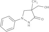 4-Hydroxymethyl-4-methyl-1-phenyl-3-pyrazolidone