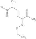(±)-(E)-4-Ethyl-2-[(E)-hydroxyimino]-5-nitro-3-hexenamide