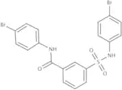 N-(4-Bromophenyl)-3-[[(4-bromophenyl)amino]sulfonyl]benzamide