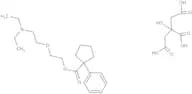 Carbetapentane citrate salt
