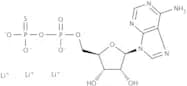 Adenosine 5′-[β-thio]diphosphate trilithium salt