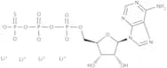 Adenosine 5′-[γ-thio]triphosphate tetralithium salt