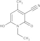 1-Ethyl-1,2-dihydro-6-hydroxy-4-methyl-2-oxo-3-pyridinecarbonitrile