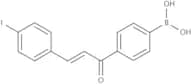 trans-4-Iodo-4′-boranyl-chalcone