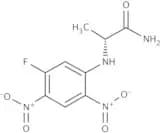 (2,4-Dinitro-5-fluorophenyl)-D-alanine amide