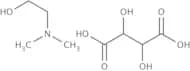 2-Dimethylaminoethanol (+)-bitartrate salt