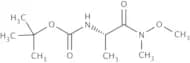 N-(tert-Butoxycarbonyl)-L-alanine N''-methoxy-N''-methylamide